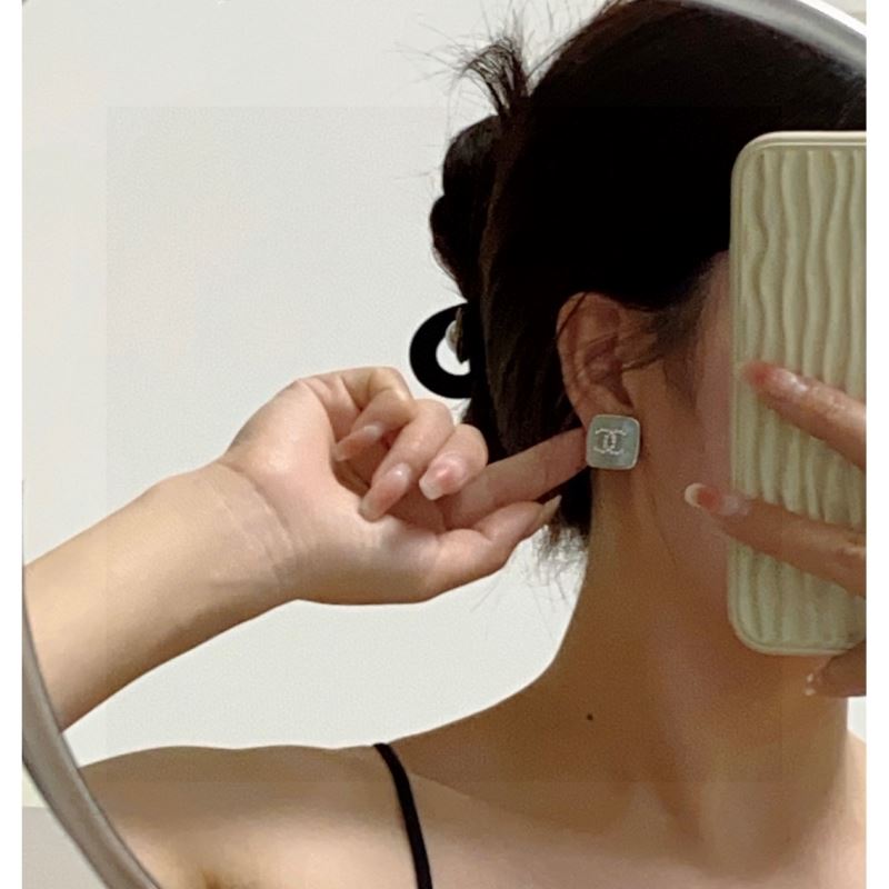 Ch*el earrings